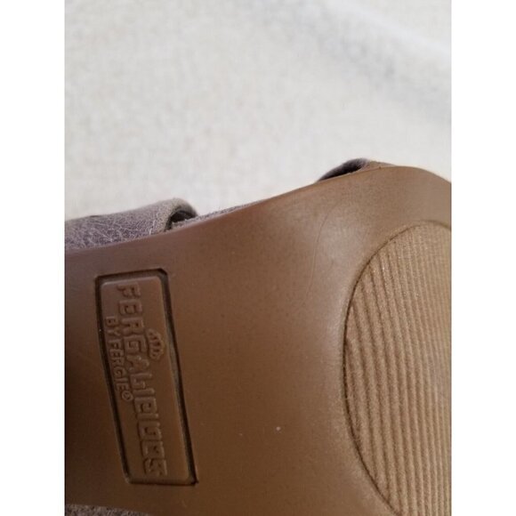 Fergalicious by Fergie Women's Vellum Block Heeled Sandal in Doe Size 5 M - Picture 8 of 8